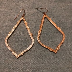Kendra Scott Rose Gold Sophee Earrings